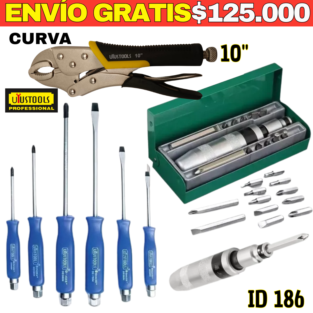 Combo Herramientas # 186 -ENVIO GRATIS