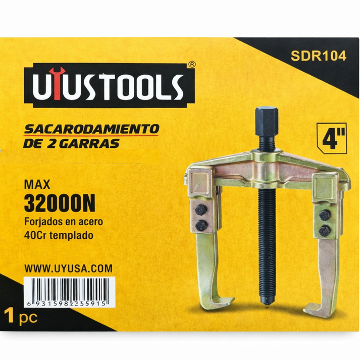Extractor Sacarodamiento de 2 Garras 4” Uyustools Coltools