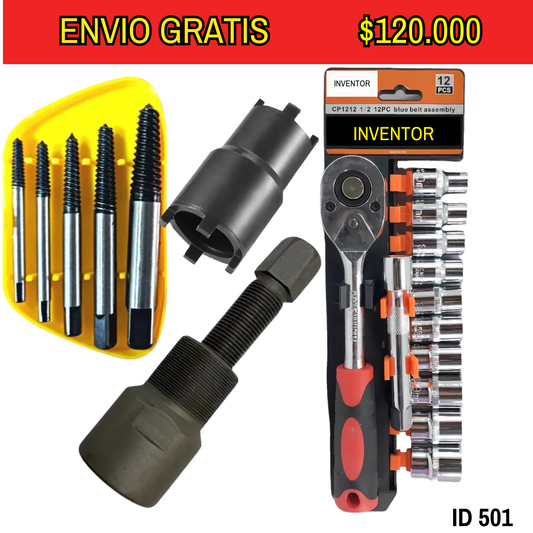 Combo de Herramientas ID 501 ENVIO GRATIS