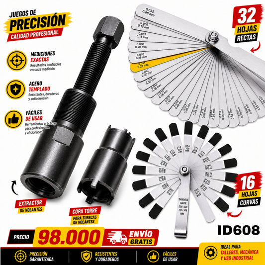 Combo de Herramientas ID 608 Envio Gratis