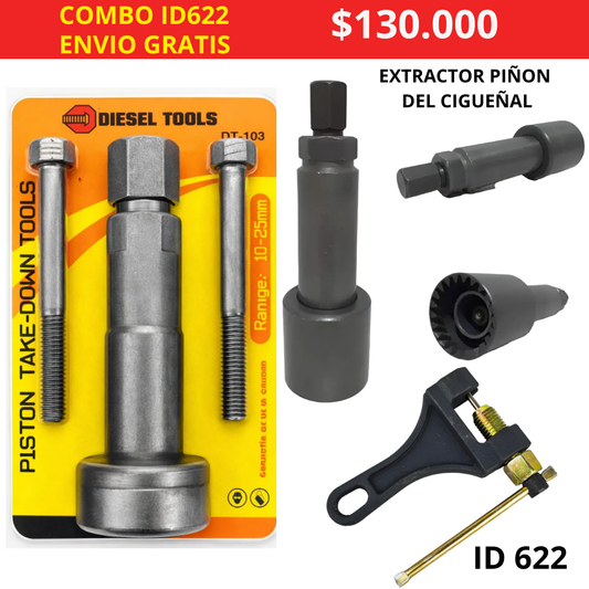 Combo de Herramientas ID 622 Envio Gratis