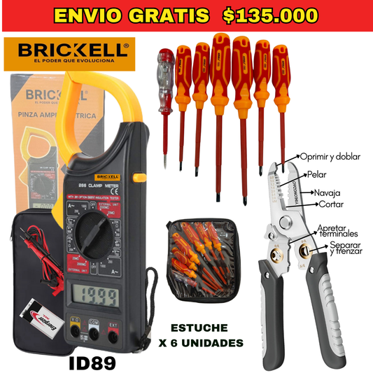 Combo Herramientas ID89 -Envió Gratis