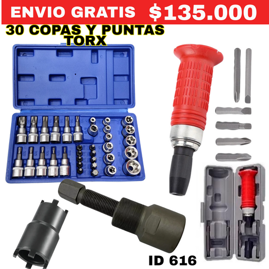 Combo de Herramientas ID 616 ENVIO GRATIS