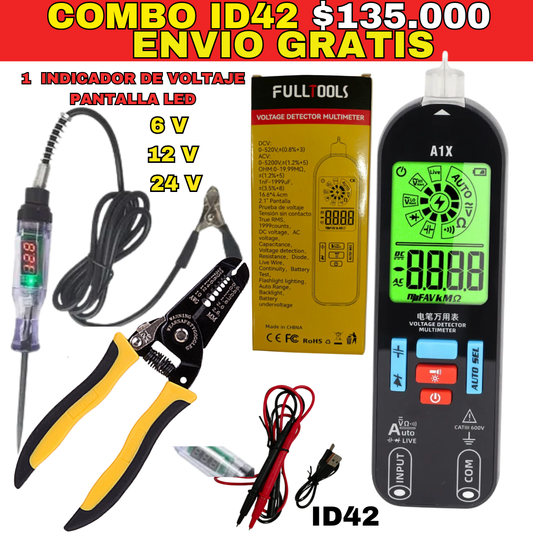 Combo de herramientas ID42 -Envió Gratis