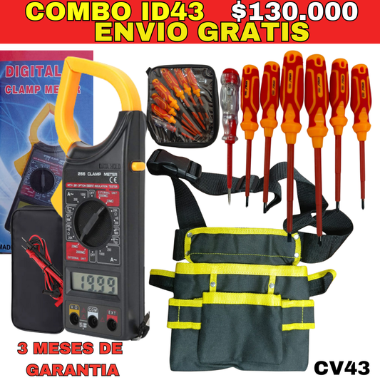 Combo de herramientas ID43 - ENVIO GRATIS