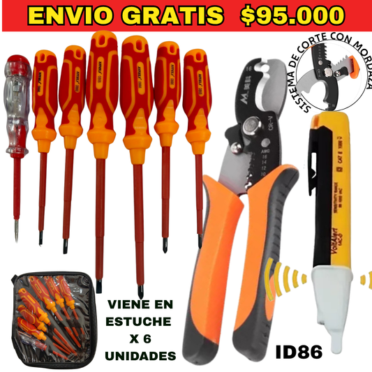 Combo de herramientas ID86 - ENVIO GRATIS