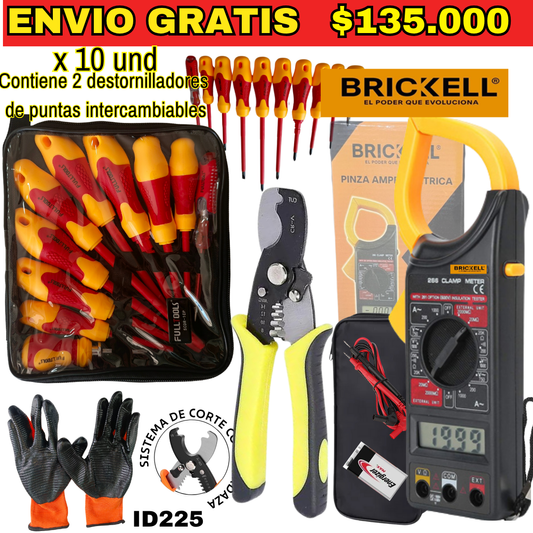 Combo de herramientas ID225 - ENVIO GRATIS