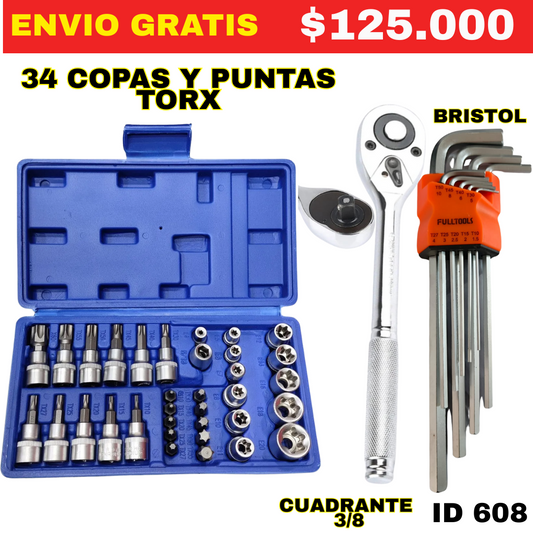 Combo de Herramientas ID608-ENVIO GRATIS