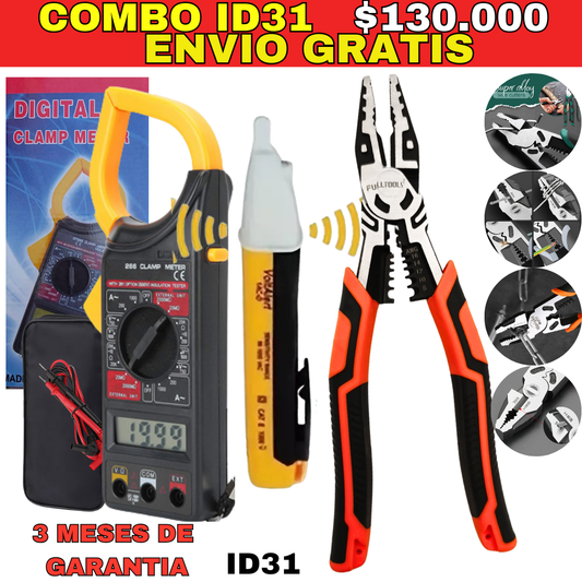 Combo de herramientas ID31 ENVIO GRATIS