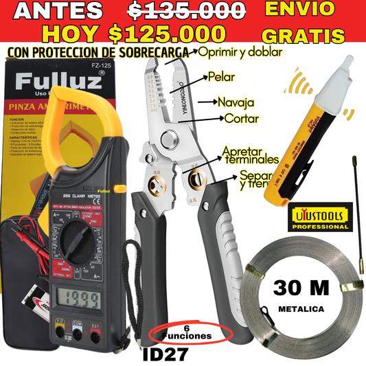 Combo de herramientas ID27 - ENVIO GRATIS
