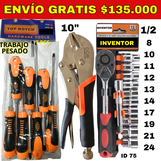 Combo Herramientas # ID75  ENVIO GRATIS