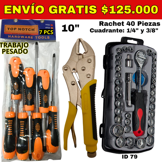 Combo Herramientas # ID79  ENVIO GRATIS
