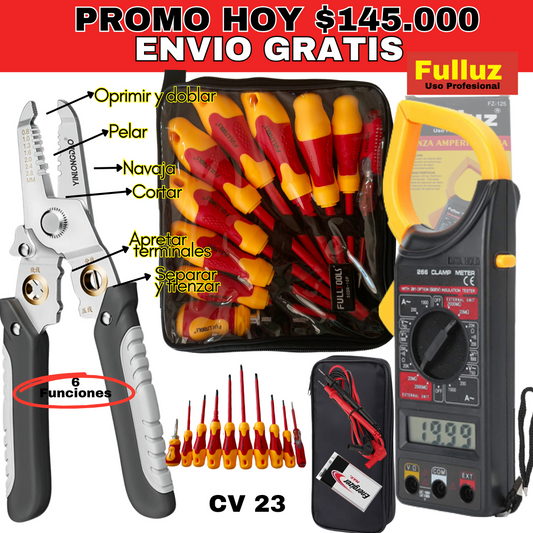 Combo Herramientas CV23-Envió Gratis