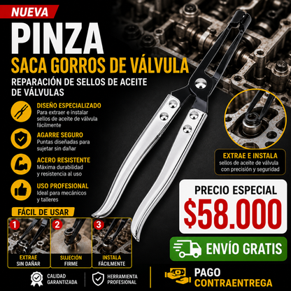 Pinza Saca Gorros de Válvula  ENVIO GRATIS