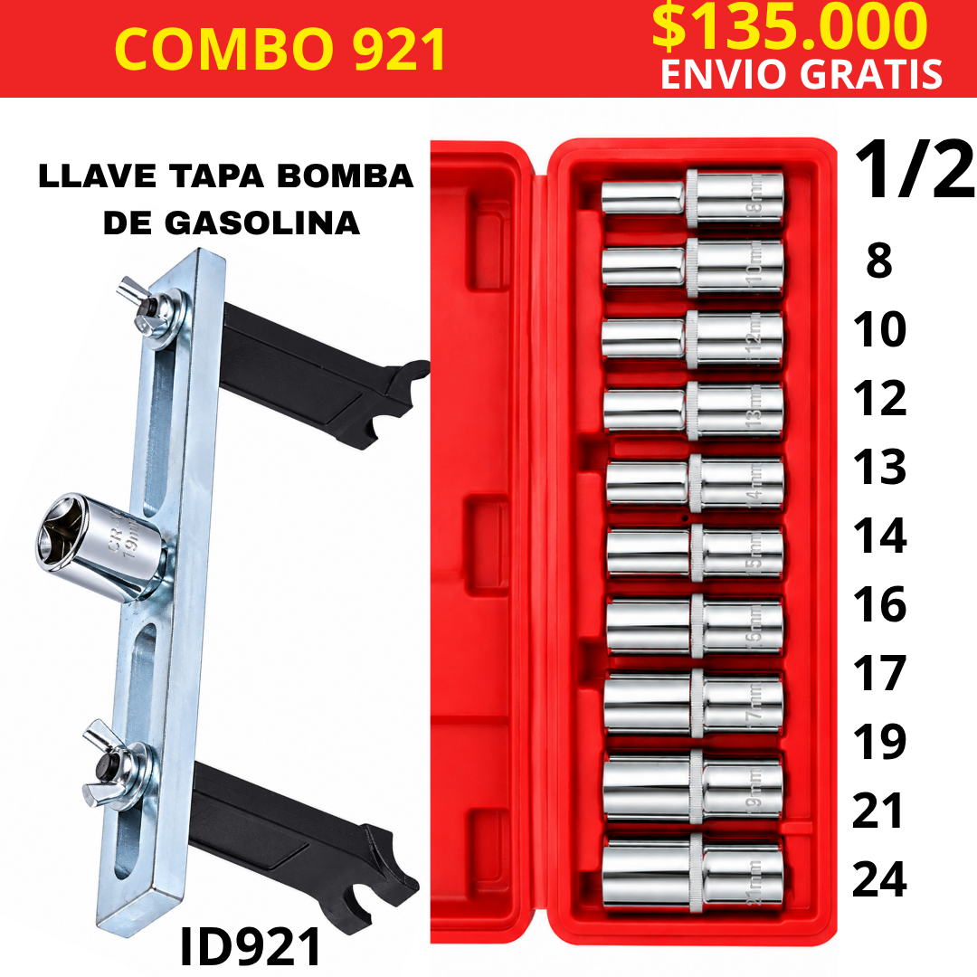 Combo Herramientas ID 921  -ENVIO GRATIS