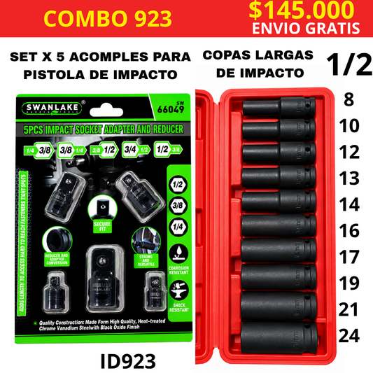 Combo Herramientas ID 923  -ENVIO GRATIS