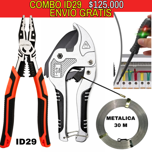 Combo de herramientas ID29-Envió Gratis