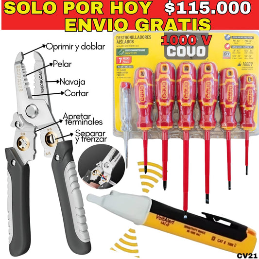 Combo Herramientas # CV21 -Envió Gratis