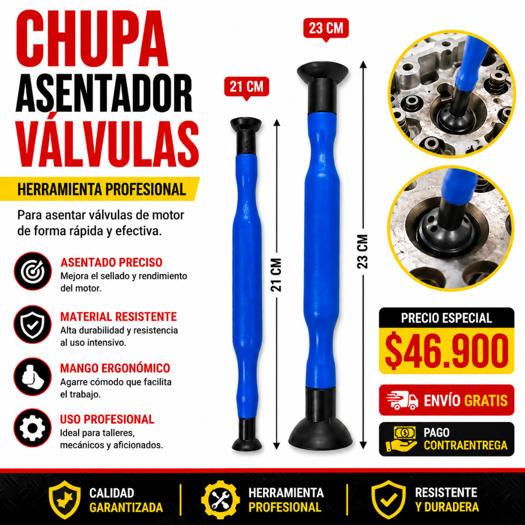 Chupa Asentador De Válvulas  ENVIO GRATIS