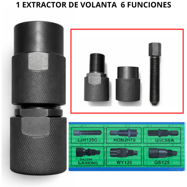 Extractor de Volanta 6 Funciones