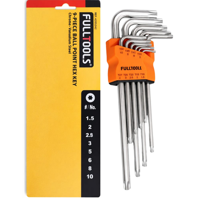 Llaves Torx En L Set x 9 piezas Fulltools Coltools