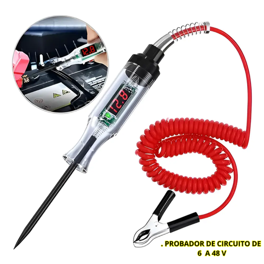 Probador de Voltaje 6 a 48 Voltios Coltools