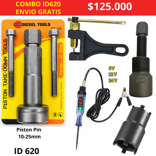 Combo Herramientas ID 620  -ENVIO GRATIS