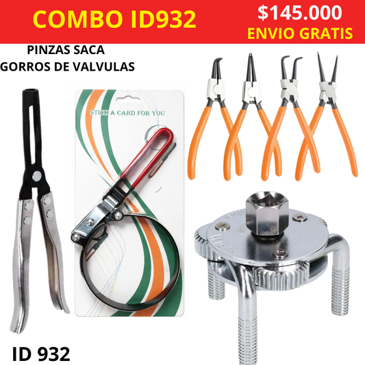 Combo de Herramientas ID 932 ENVIO GRATIS