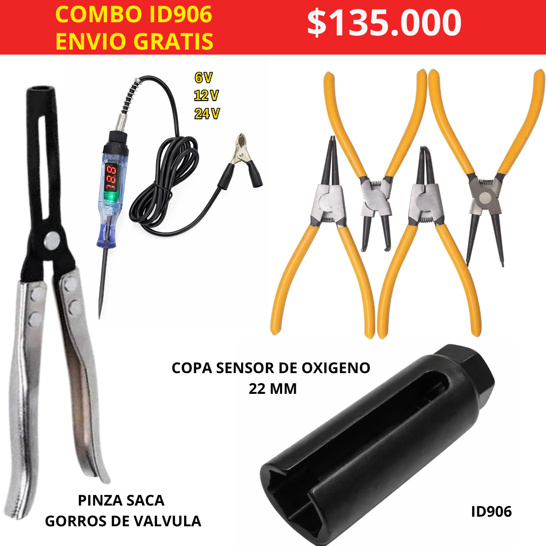 Combo de Herramientas ID 906 ENVIO GRATIS