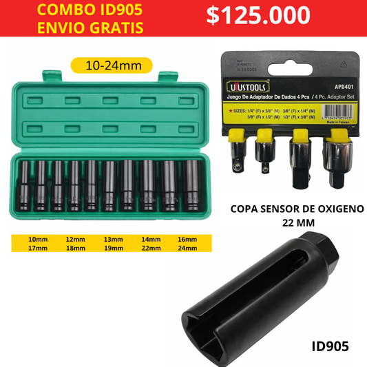 Combo de Herramientas ID 905 ENVIO GRATIS
