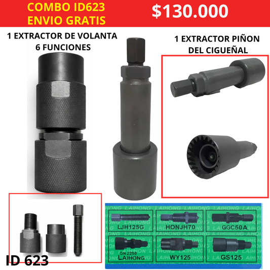 Combo de Herramientas ID 623 Envio Gratis